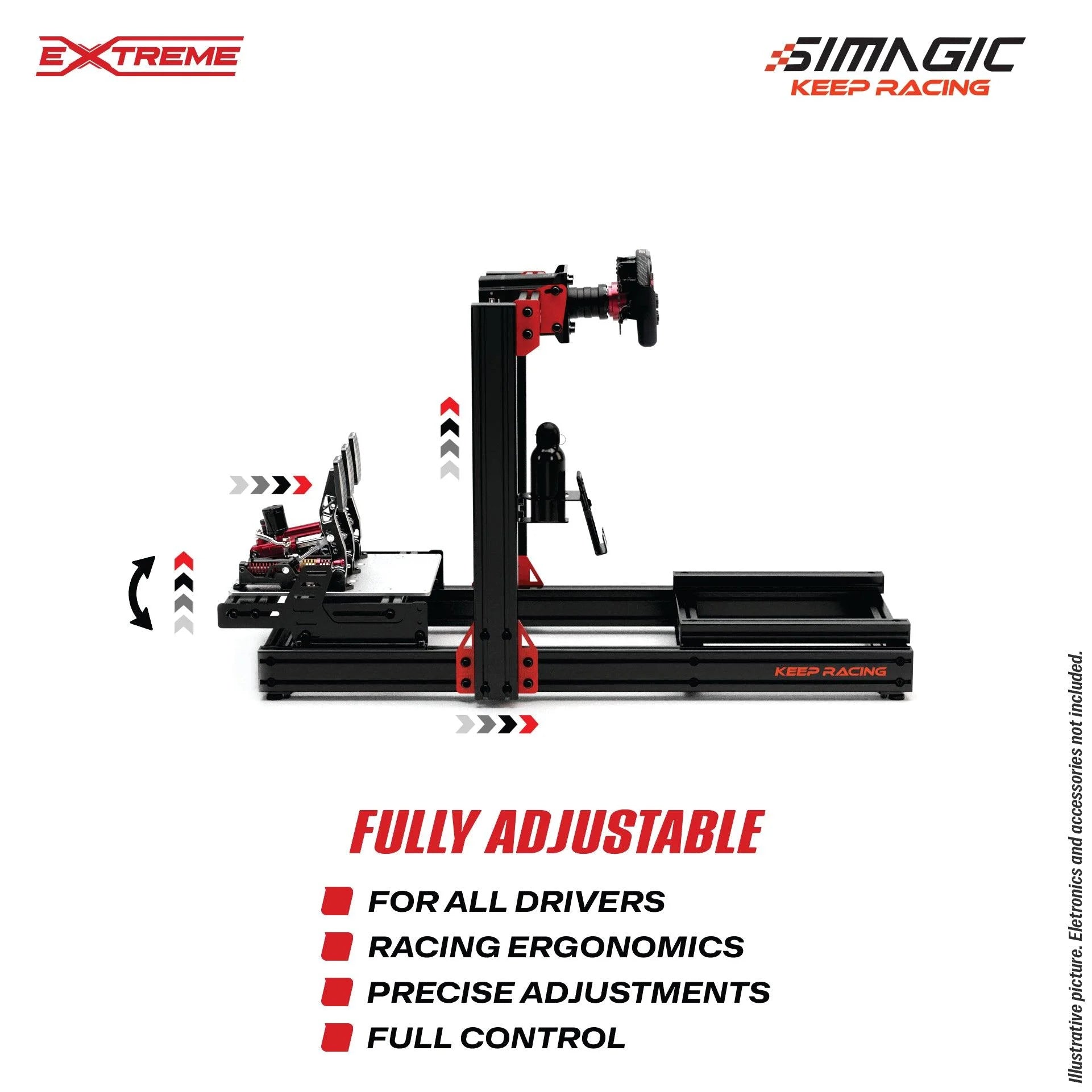 SIMAGIC AX80 ALUMINUM SIM RACING RIG – Extreme Simracing