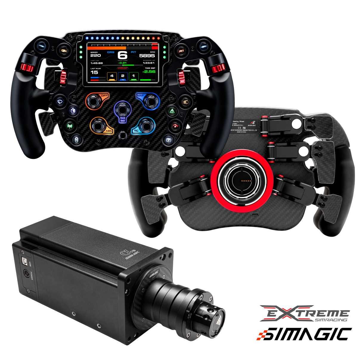 SIMAGIC DIRECT DRIVE ALPHA U - 23 Nm Configuratorfor Sim Racing