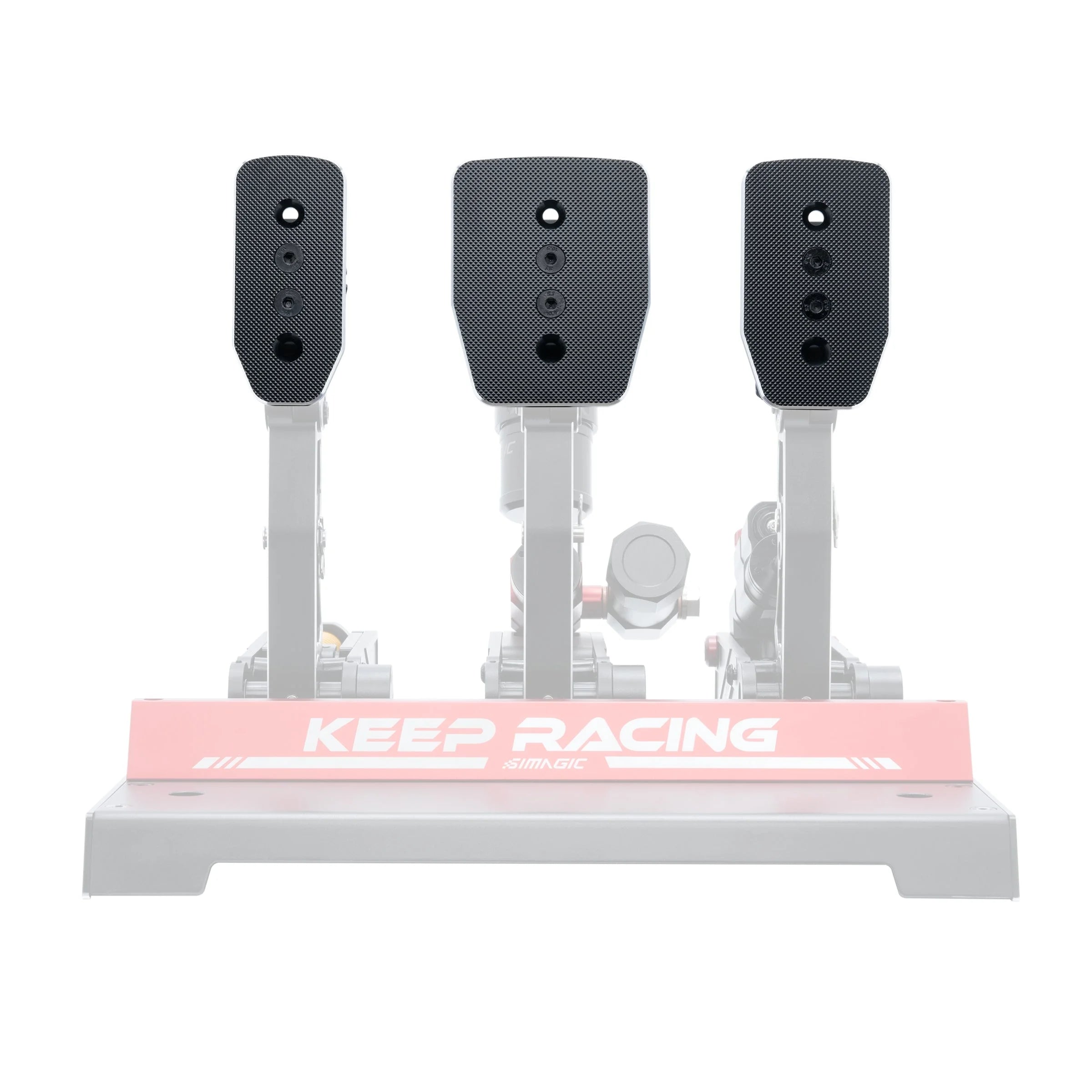 simracing pedal plate Simagic P1000 P-SFP/P-FFP Standard Flat Pedal Plate 3 Pedal set