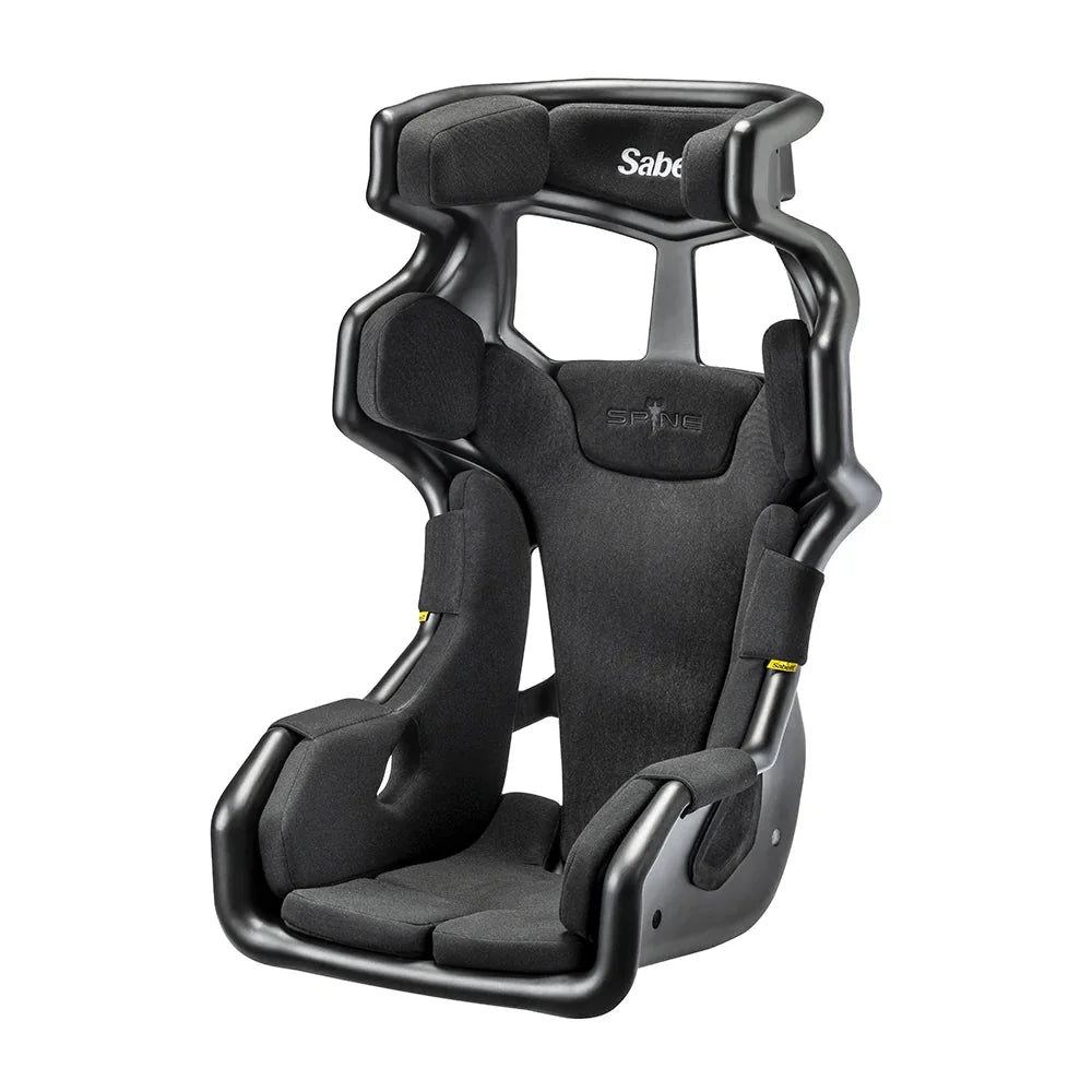 Sabelt Spine FIA 8855-2021  SHELL ONLY + SPINE Pad Kit - Black Sabelt