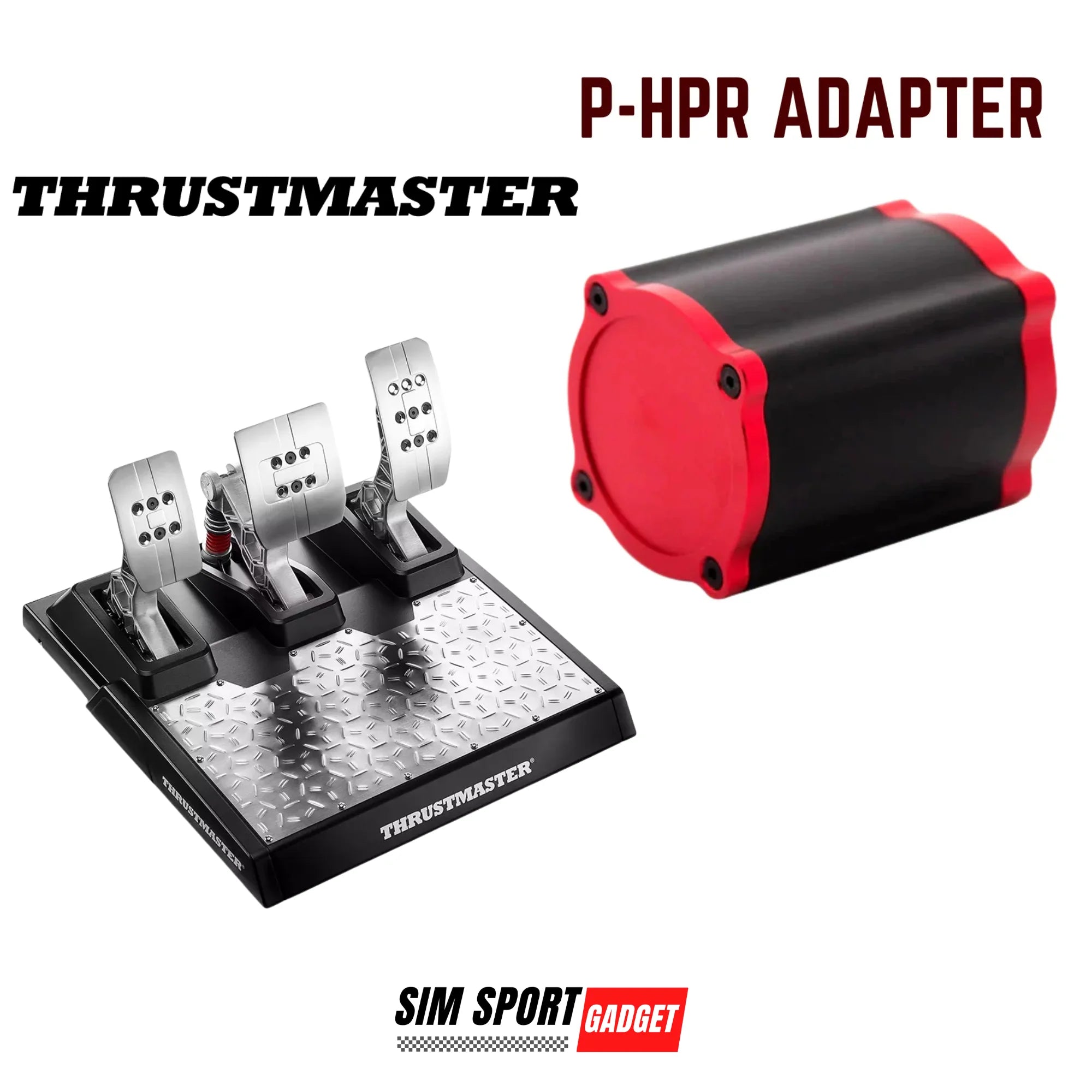 Thrustmaster T-LCM Simagic P-HPR Pedal Mount – Extreme Simracing
