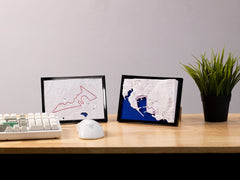 3D Circuit Track Art | F1 | Customizable | Gift | Decoration | Kitchen | Bedroom | Living room |