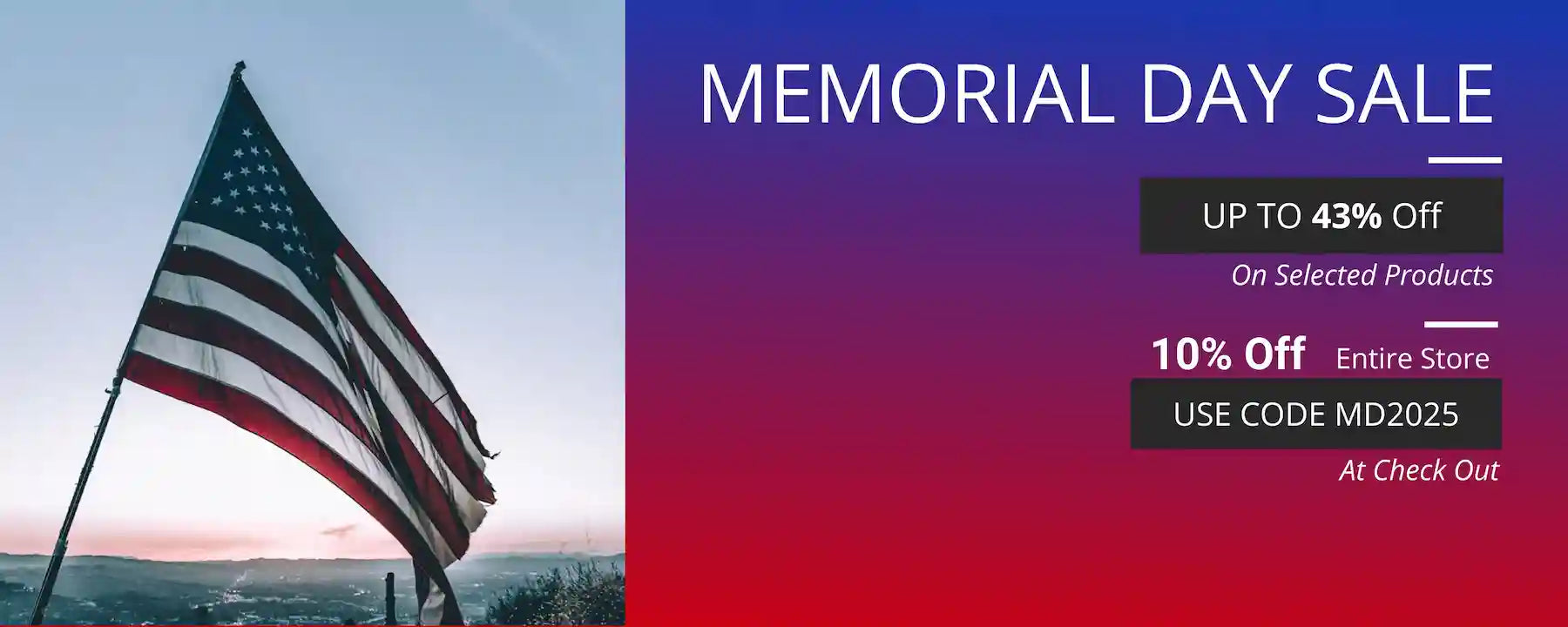Memorial Day Sale