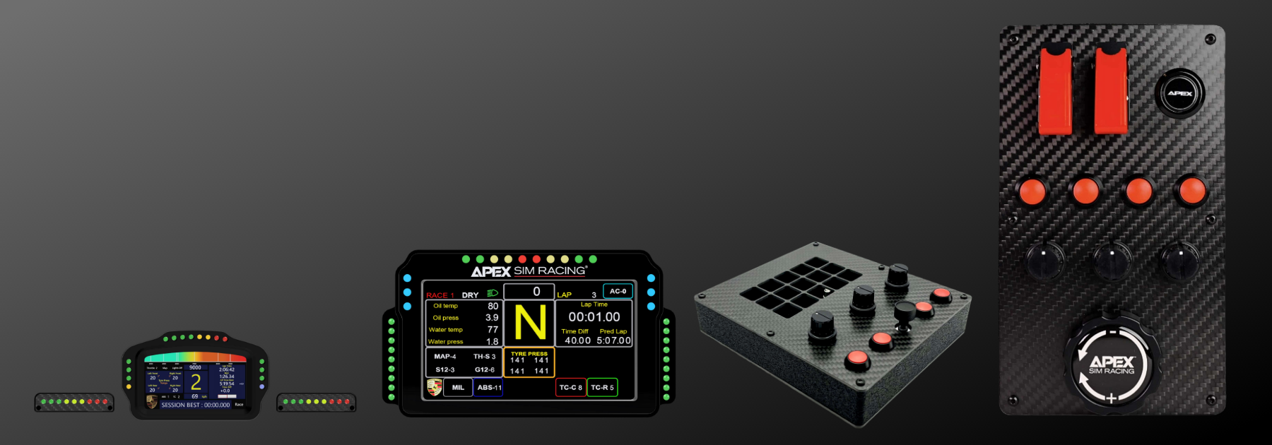 BUTTON BOXES / DISPLAYS / GADGETS – Extreme Simracing