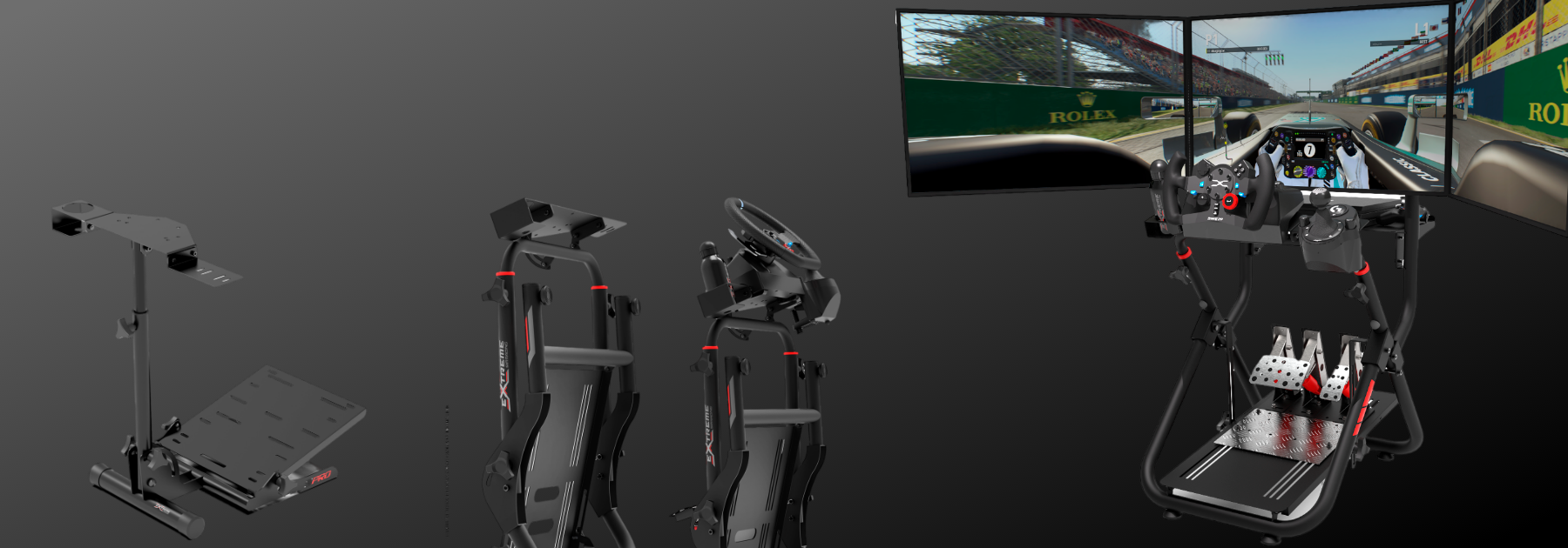 WHEEL STANDS - Smart and Compact – Extreme Simracing