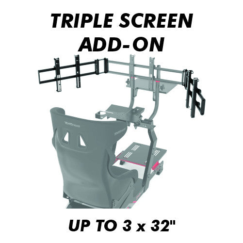 Yes - Add Triple Screen Mount (+$239)