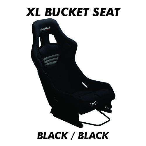 XL Bucket Seat Black/Black (+$499)