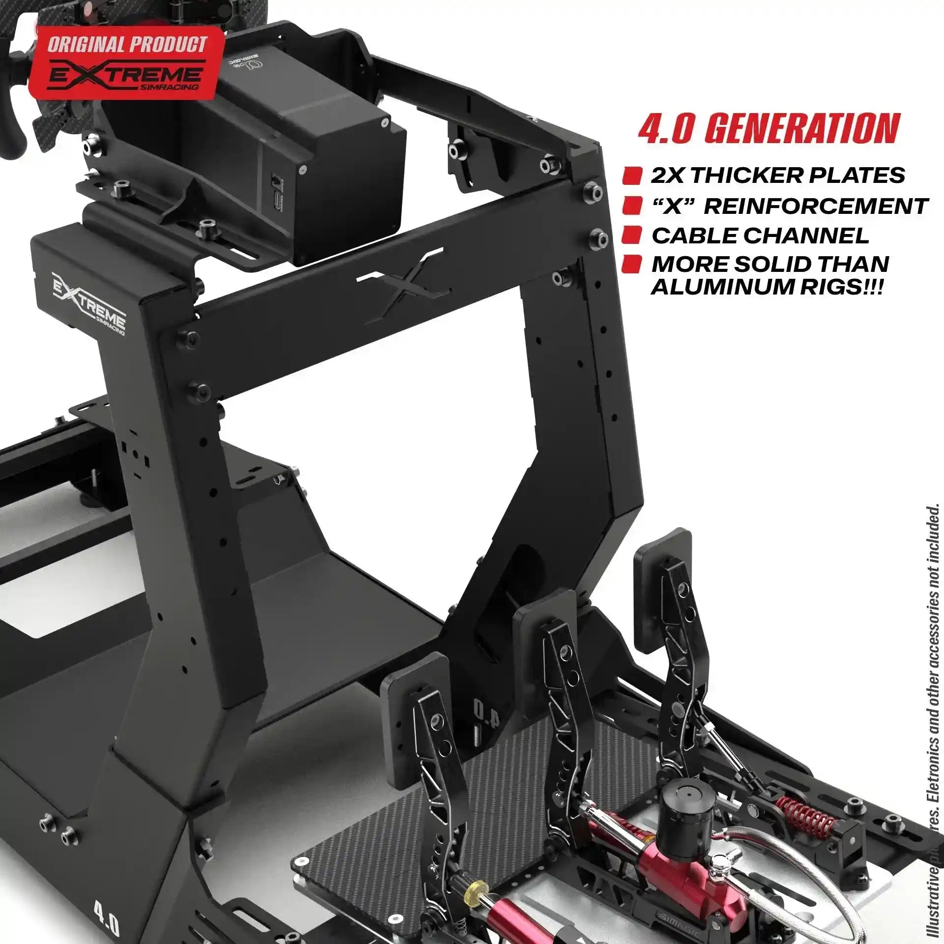 1A EXTREME SIMRACING CHASSIS 4.0
