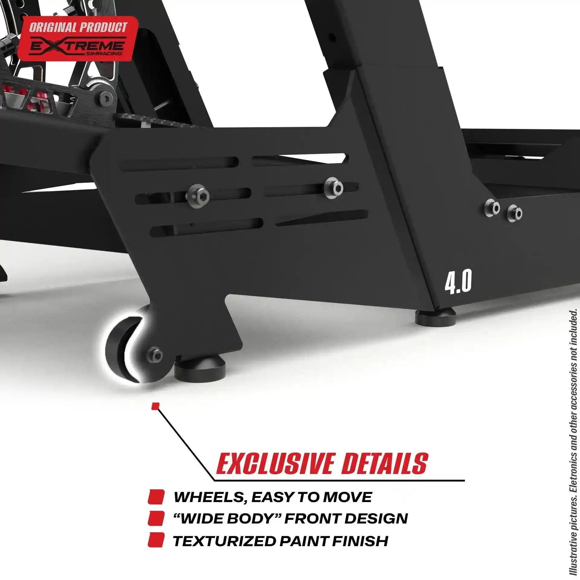 1A EXTREME SIMRACING CHASSIS 4.0