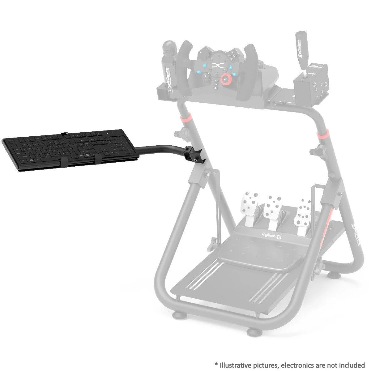 ARTICULATED KEYBOARD TRAY - FITS SXT V2 MODEL - Extreme Simracing