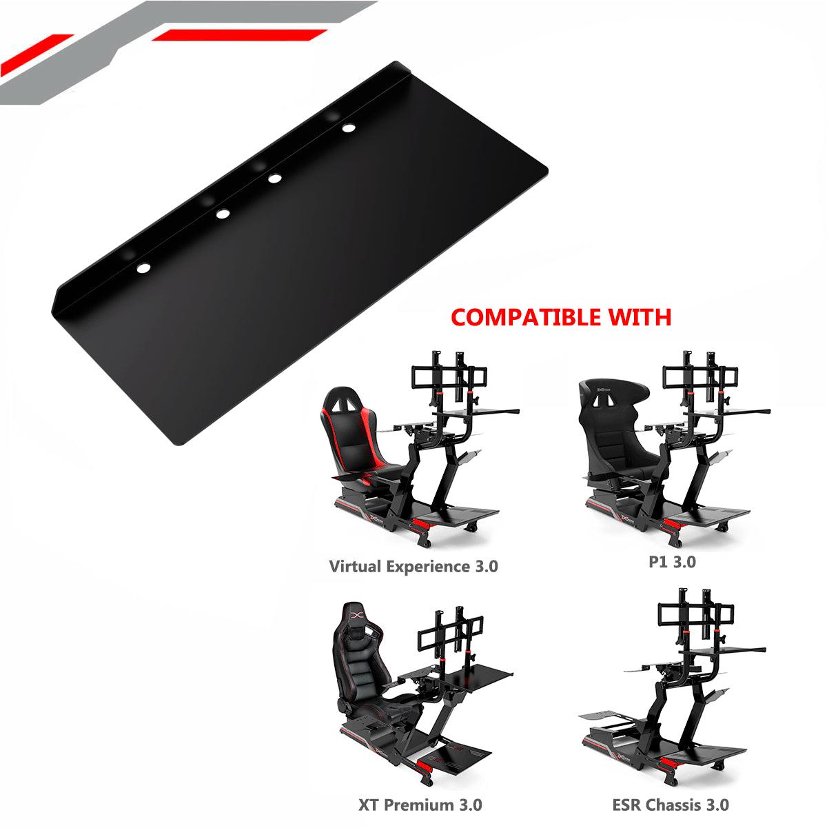 EXTRA OBJECT HOLDER FOR VIRTUAL EXPERIENCE 3.0 / P1 3.0 / CHASSIS 3.0 / XT PREMIUM 3.0 - Extreme Simracing