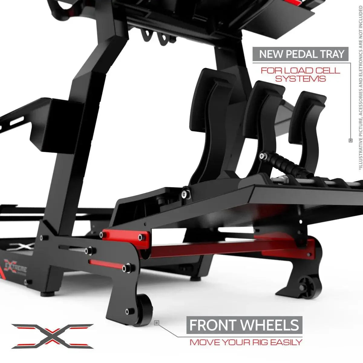 EXTREME SIM RACING CHASSIS 3.0 - FULL OF ACCESSORIES - Extreme Simracing