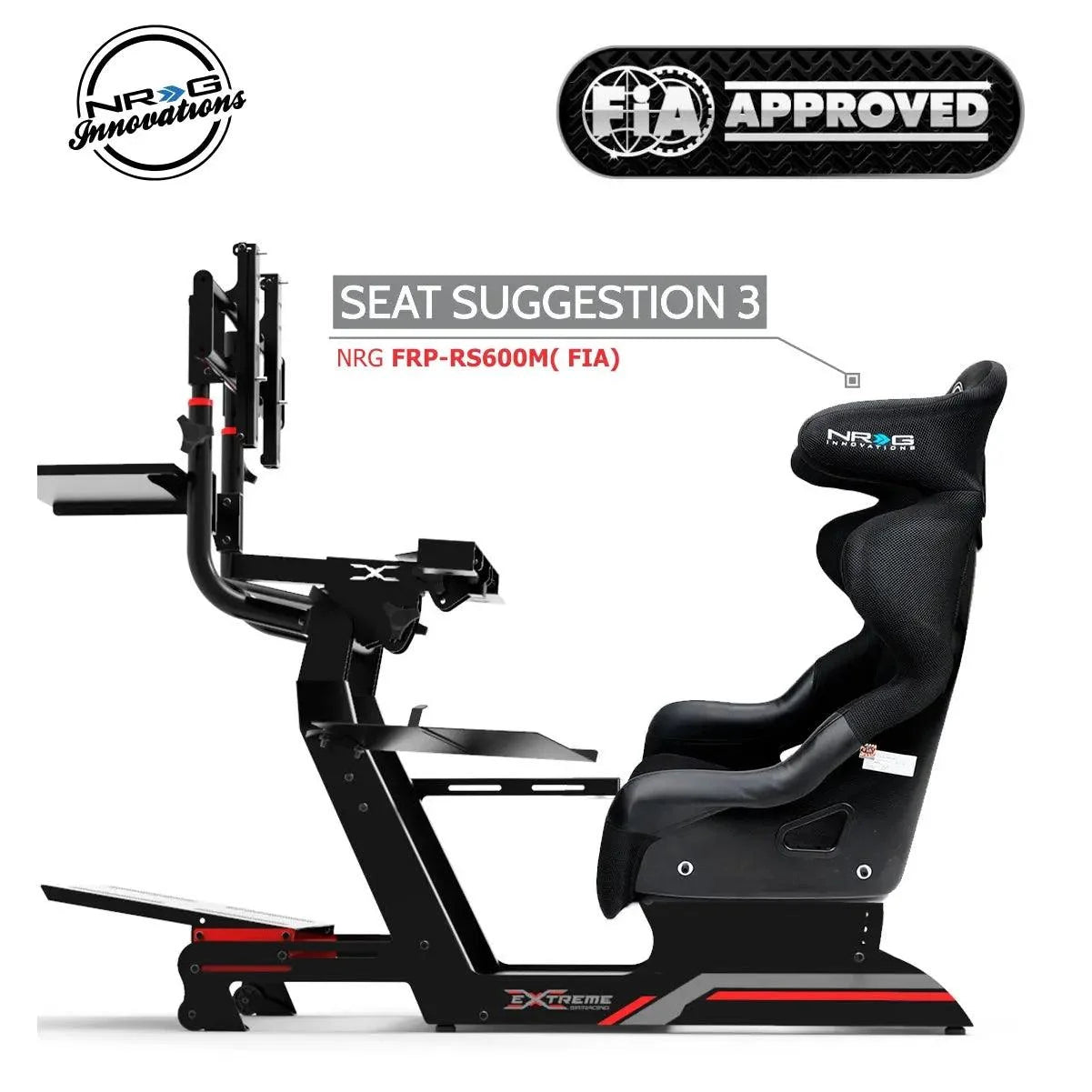 EXTREME SIM RACING CHASSIS 3.0 - FULL OF ACCESSORIES - Extreme Simracing