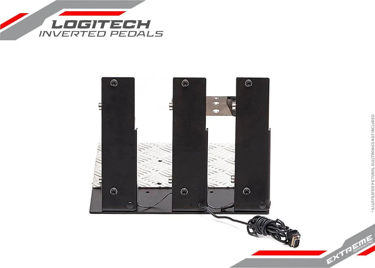 INVERTED PEDALS - LOGITECH G25, G27, G29 G920 AND G923 UPGRADE - Extreme Simracing