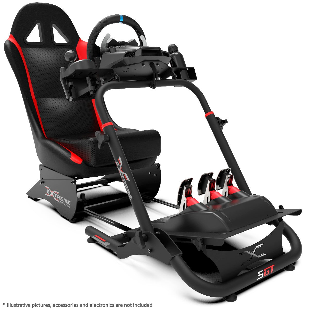 Wheel Stand Sgt Black Edition - Extreme Simracing