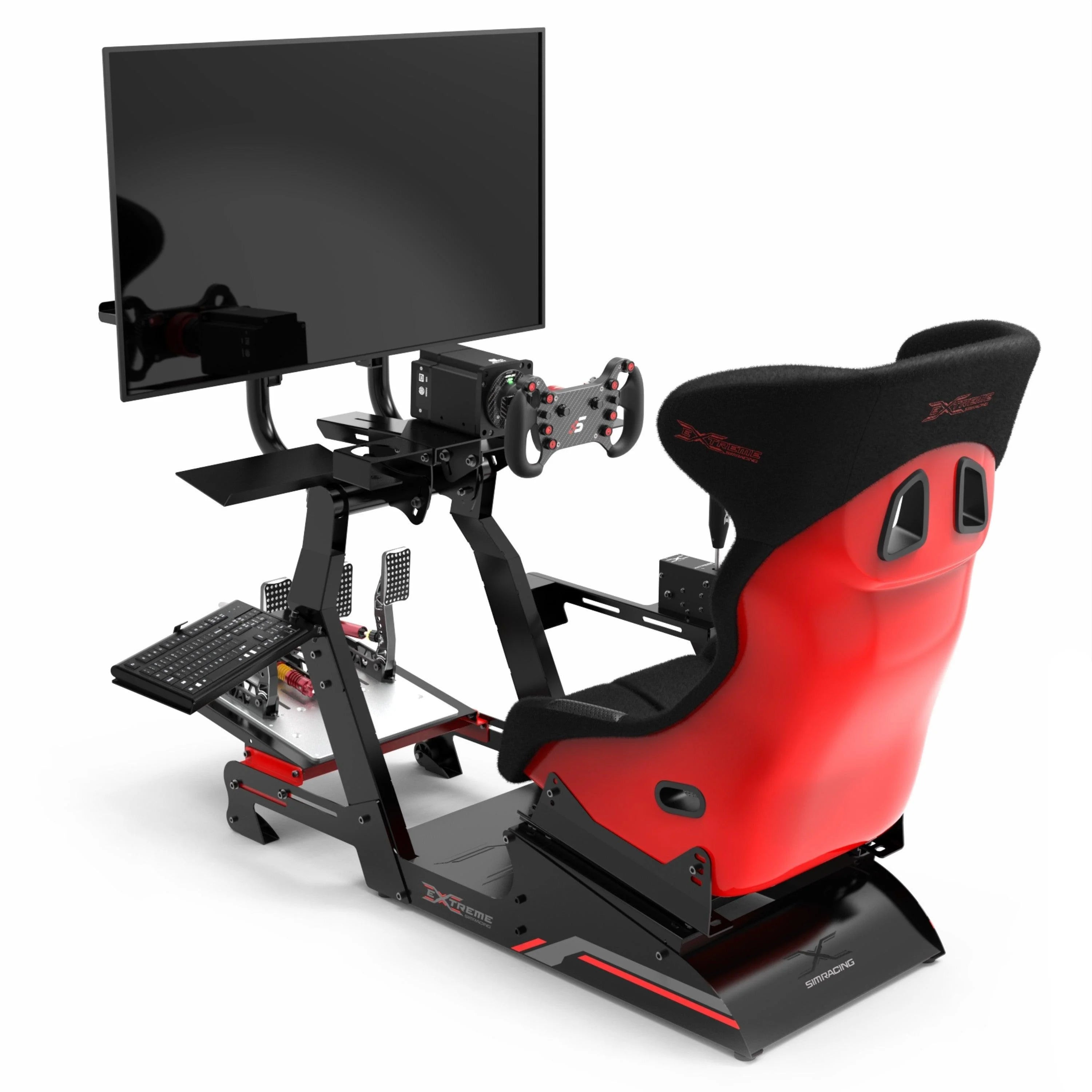 SIM RACING COCKPIT P1 3.0 FULL ACCESSORIES - Extreme Simracing