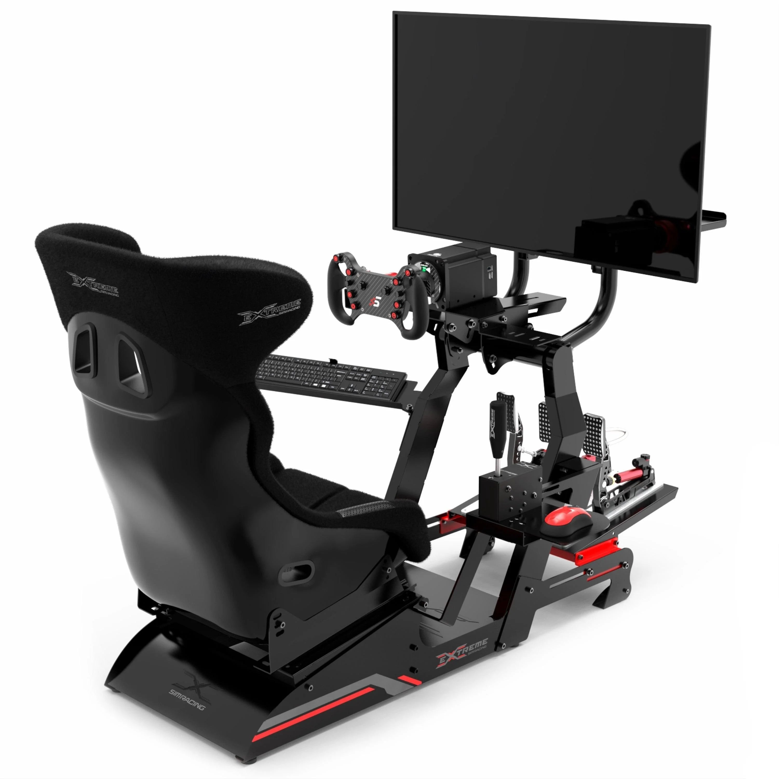 SIM RACING COCKPIT P1 3.0 FULL ACCESSORIES - Extreme Simracing