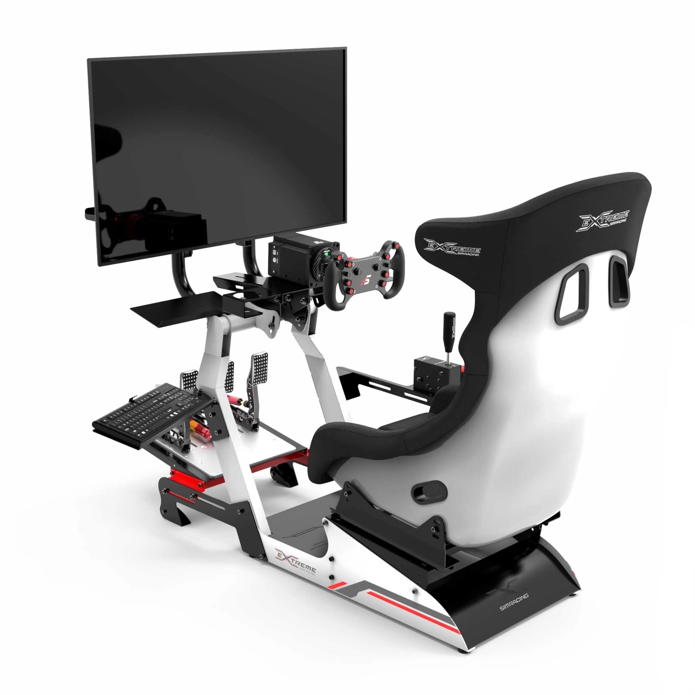 SIM RACING COCKPIT P1 3.0 FULL ACCESSORIES - Extreme Simracing