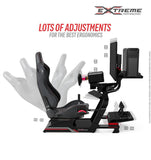 SIM RACING COCKPIT XT PREMIUM 3.0 FULL ACCESSORIES - Extreme Simracing