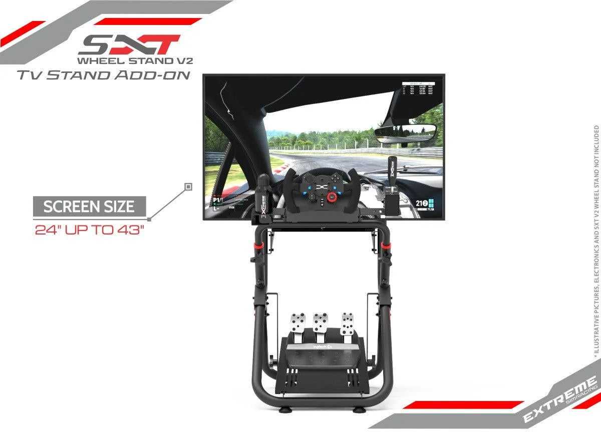 TV STAND - FITS SXT V2 MODEL - Extreme Simracing
