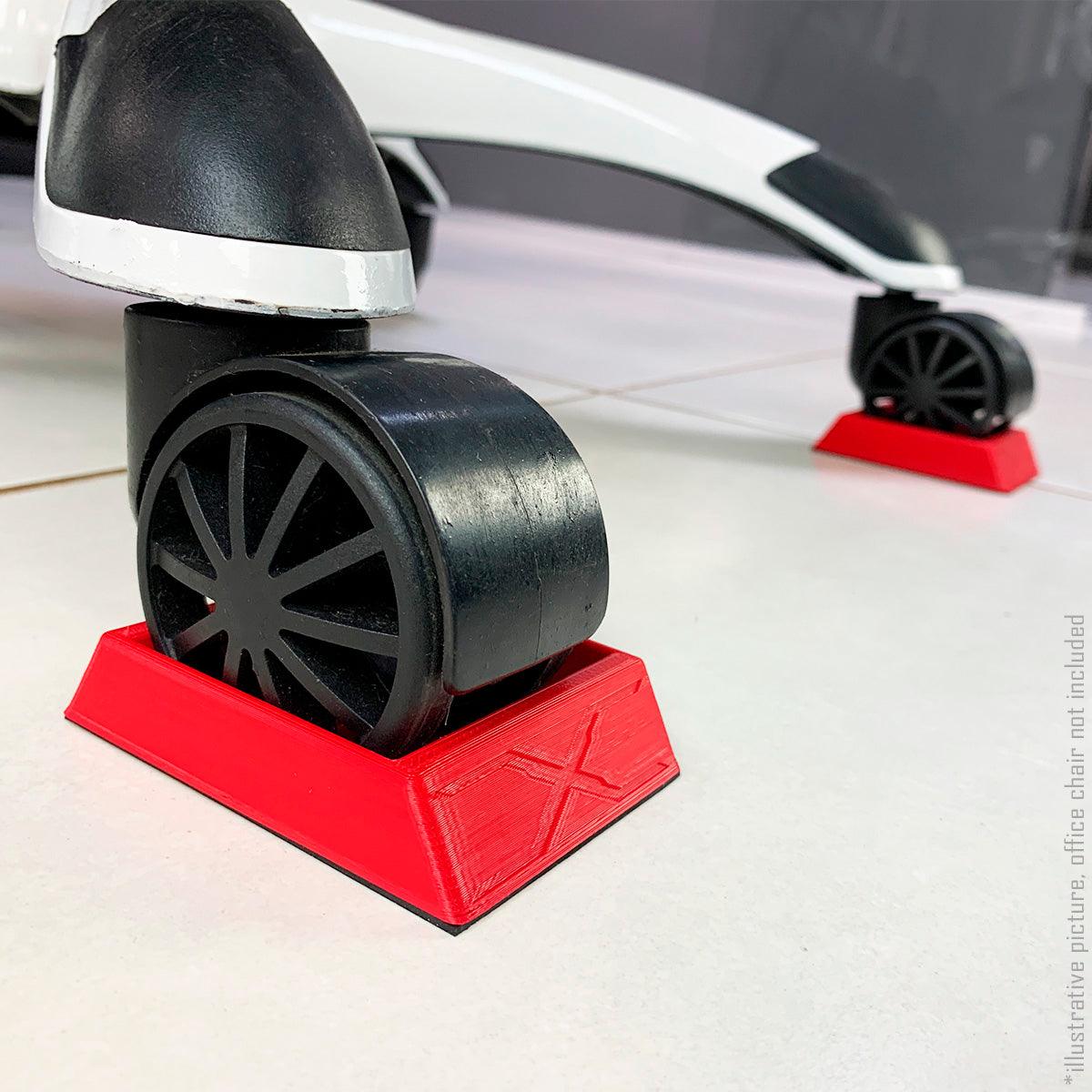 WHEEL LOCKS FOR GAMING CHAIR AND OFFICE CHAIR (PAIR) - Extreme Simracing