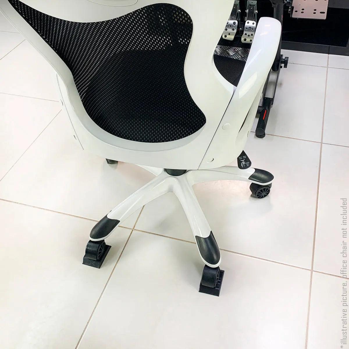 WHEEL LOCKS FOR GAMING CHAIR AND OFFICE CHAIR (PAIR) - Extreme Simracing