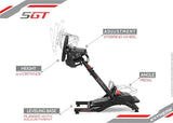 WHEEL STAND SGT BLACK EDITION - Extreme Simracing