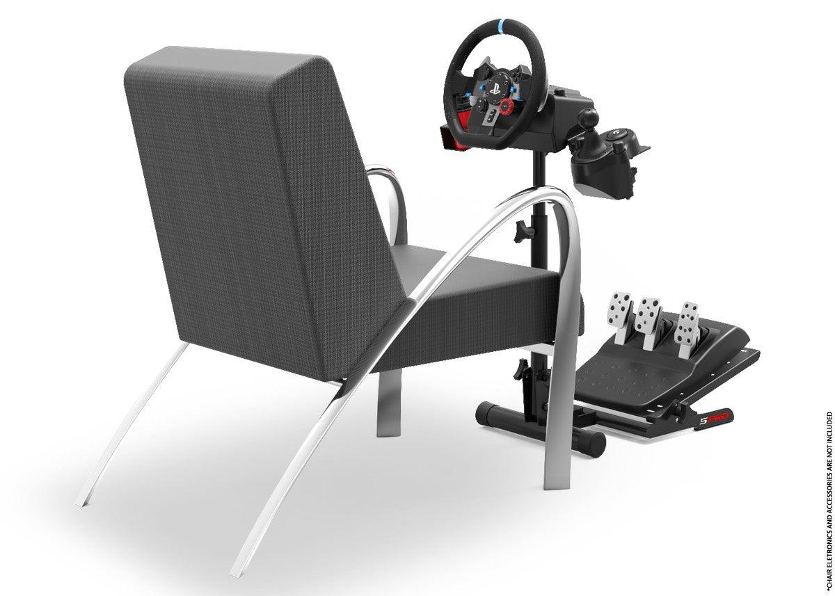 WHEEL STAND BLACK EDITION SPRO - Extreme Simracing